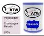 Preview: Volkswagen, Champagne Metallic, LK3V: 500ml Lackdose, von ATW Autoteile West.